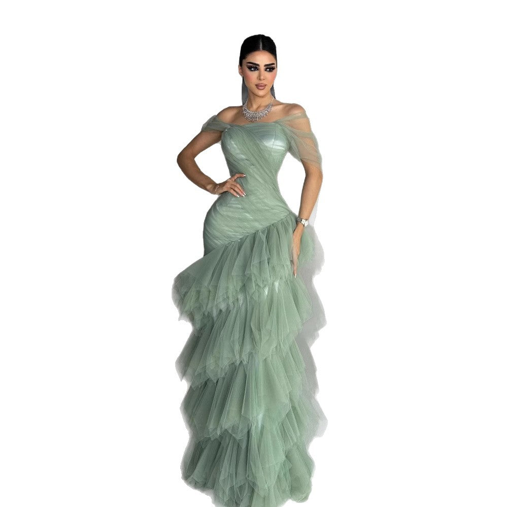 Luxury Minority Toast Bride Host Art Wedding Dresses