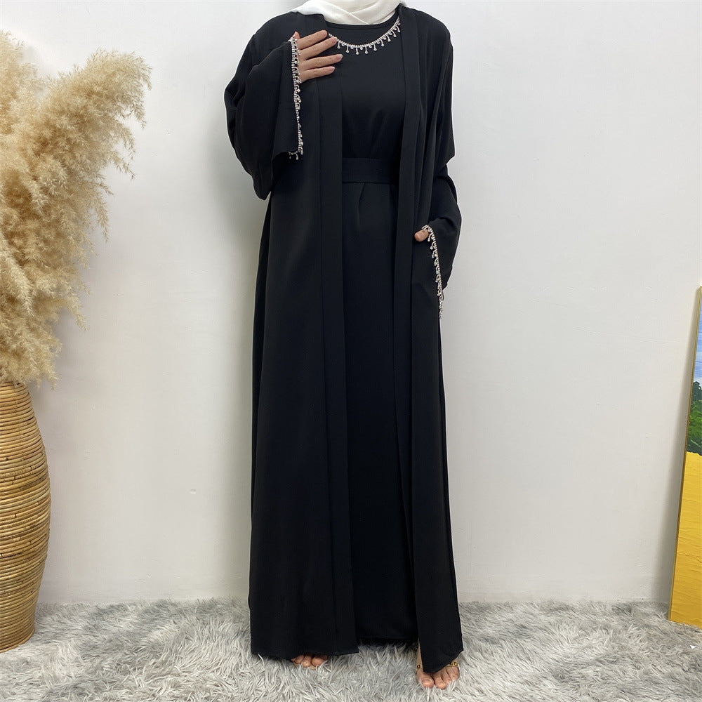 Fashion Versatile Creative Sleeveless Dress Muslim Suits