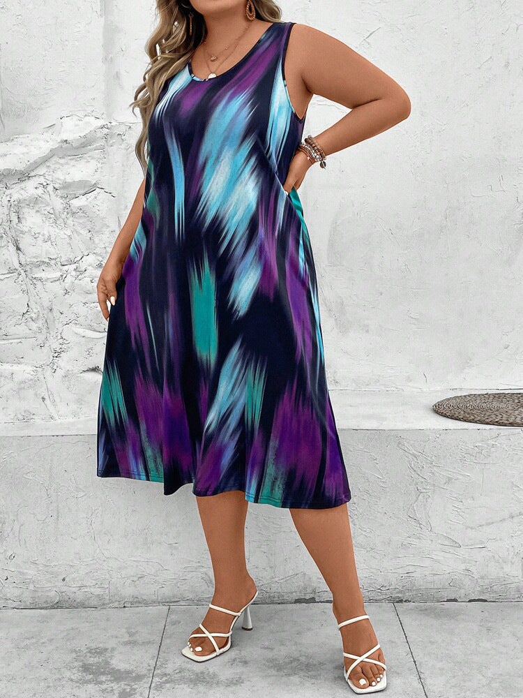 Women's Innovative New Fashion Printed Dress Dresses