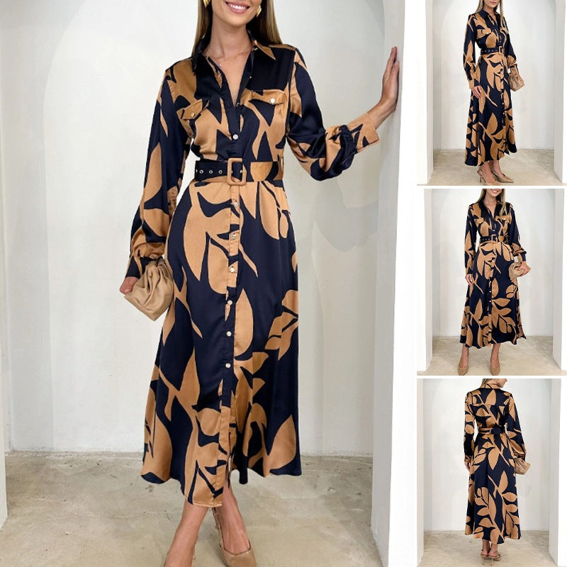 Classic Glamorous Popular Women's Autumn Print Clothing