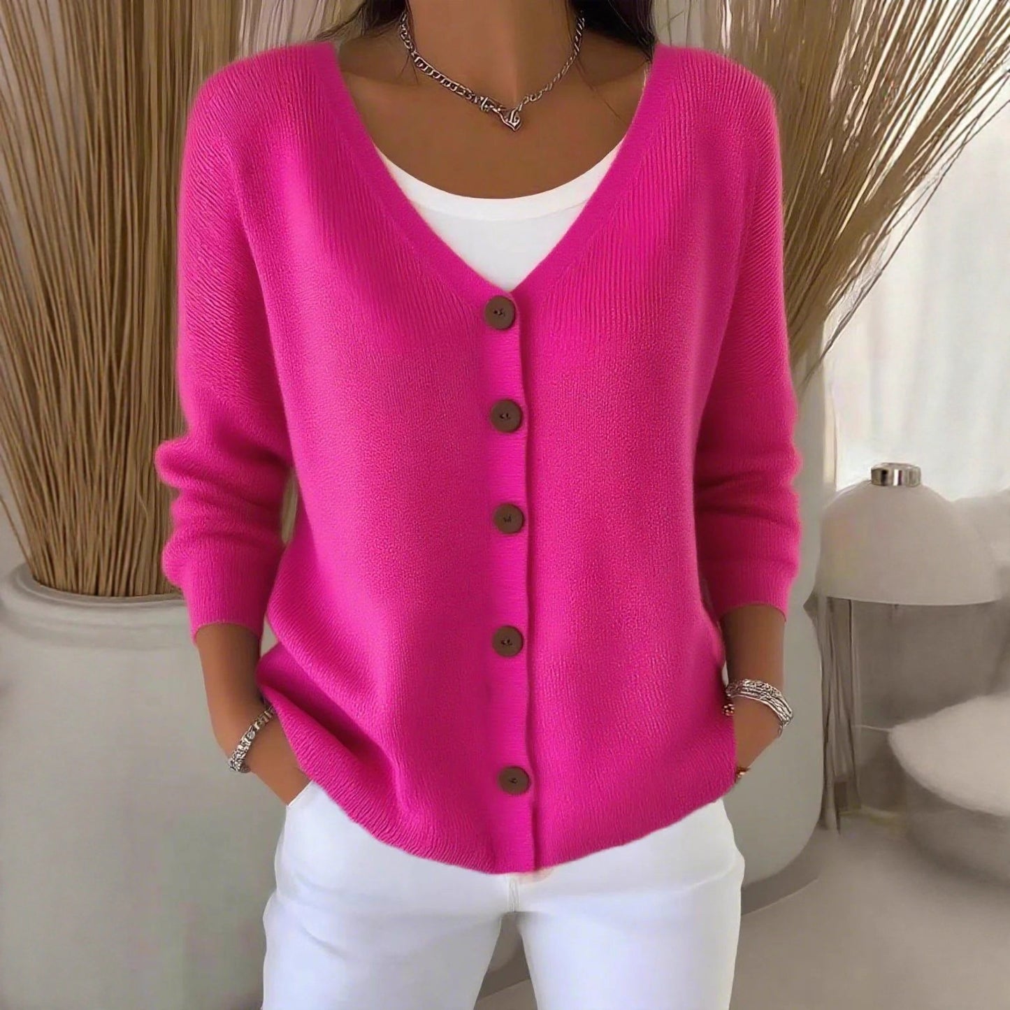 Durable Women's Knitted Casual Fashion For Cardigans