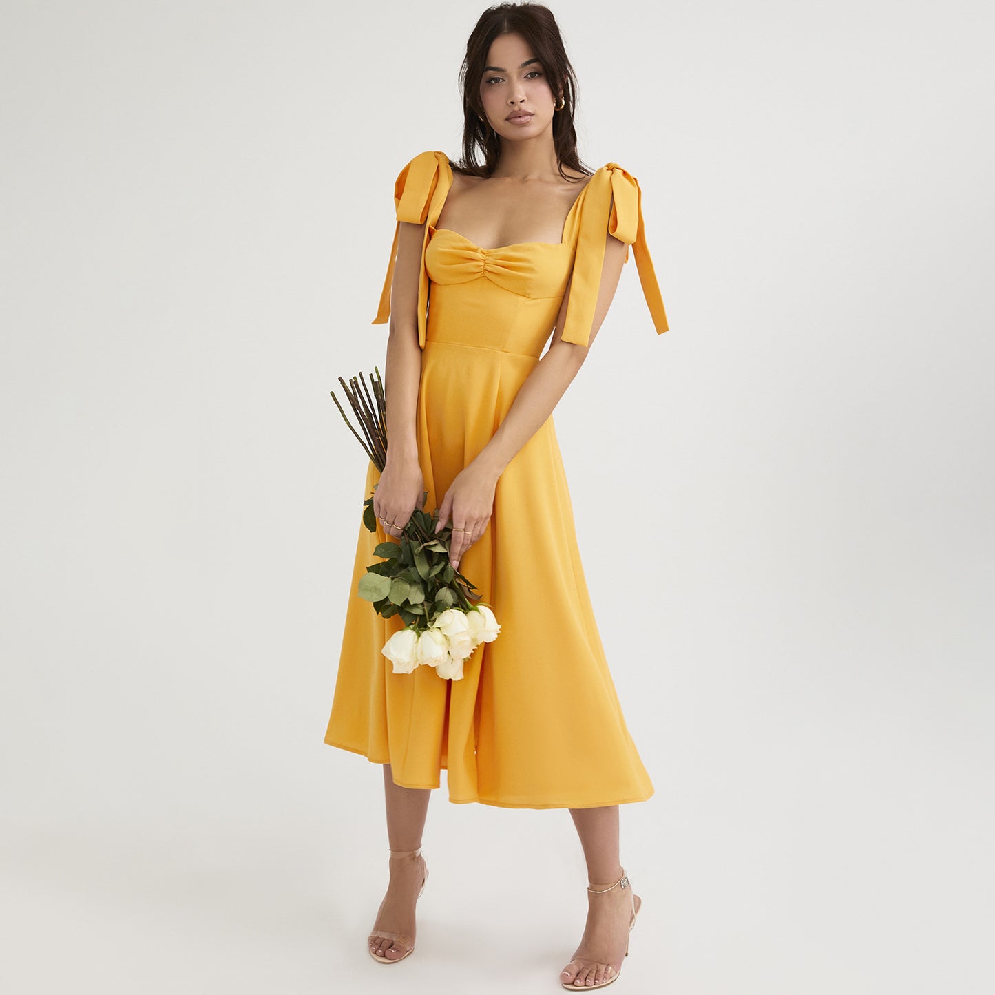 Gown French Style Vacation Dress Backless Sexy Skirts