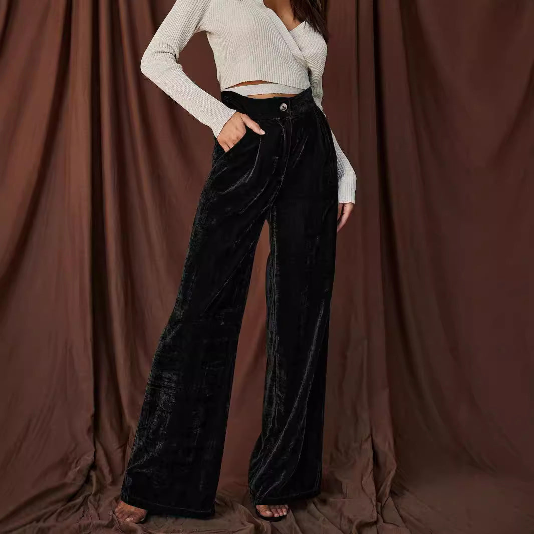 Women's French Style Temperament Commuter Trousers Summer Pants