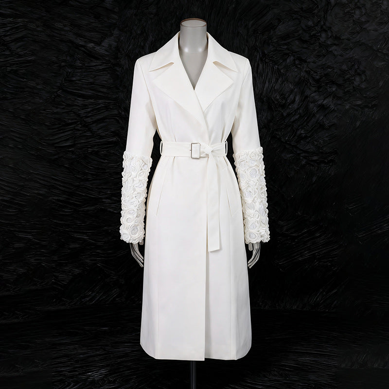 Women's British Style Elegant Long Trench Autumn Coats