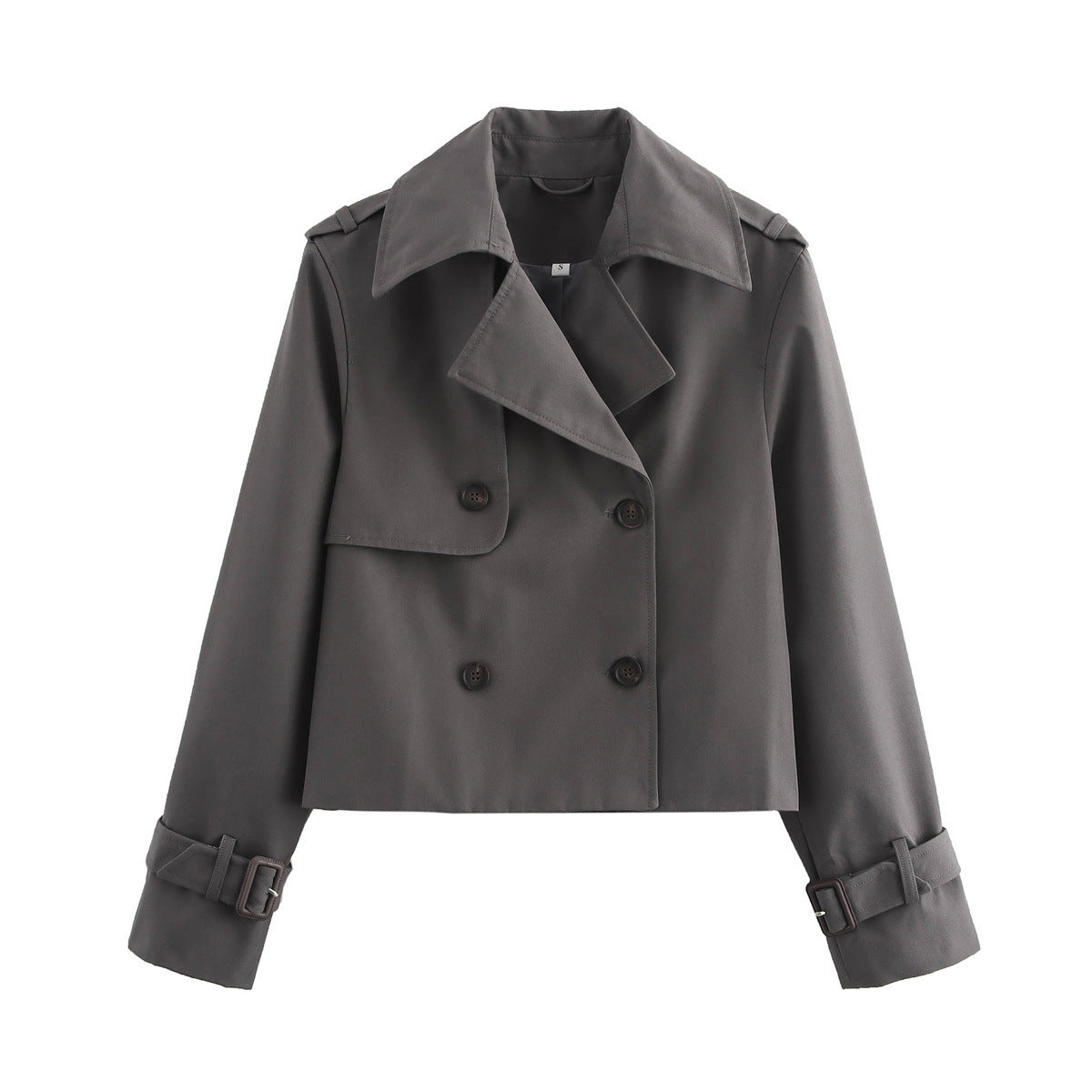 Women's Fashion Lapel Double Breasted Trench Coats