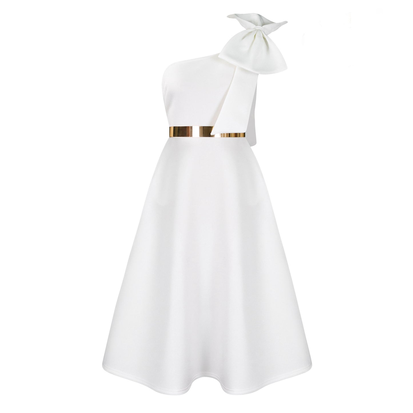 Women's Wear Solid Color Sexy Dress Banquet Dresses