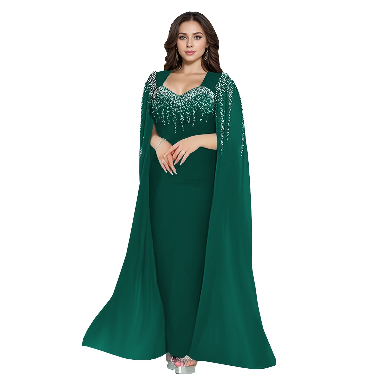 Women's Fashion Wear Elegant Graceful Rhinestone Dress Dresses