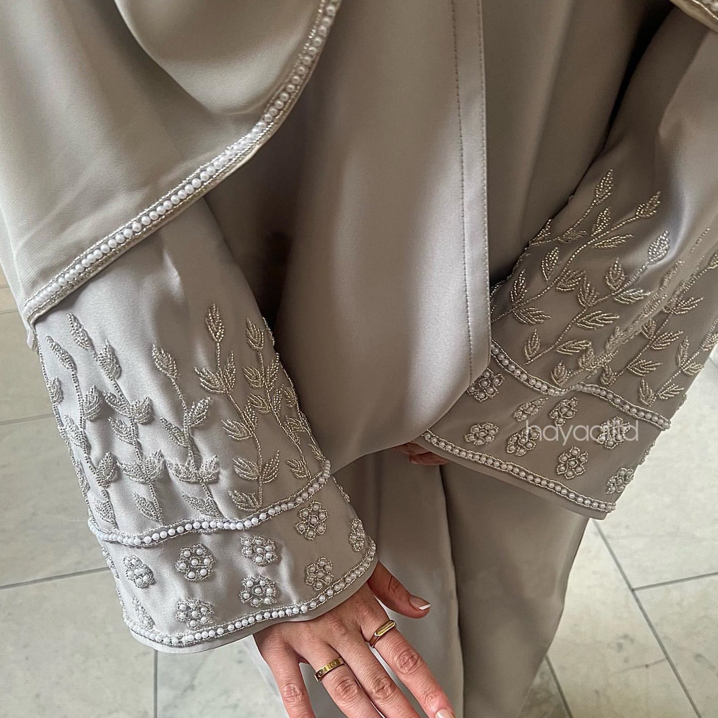 Daily Solid Color Handmade Beading Dress Dresses