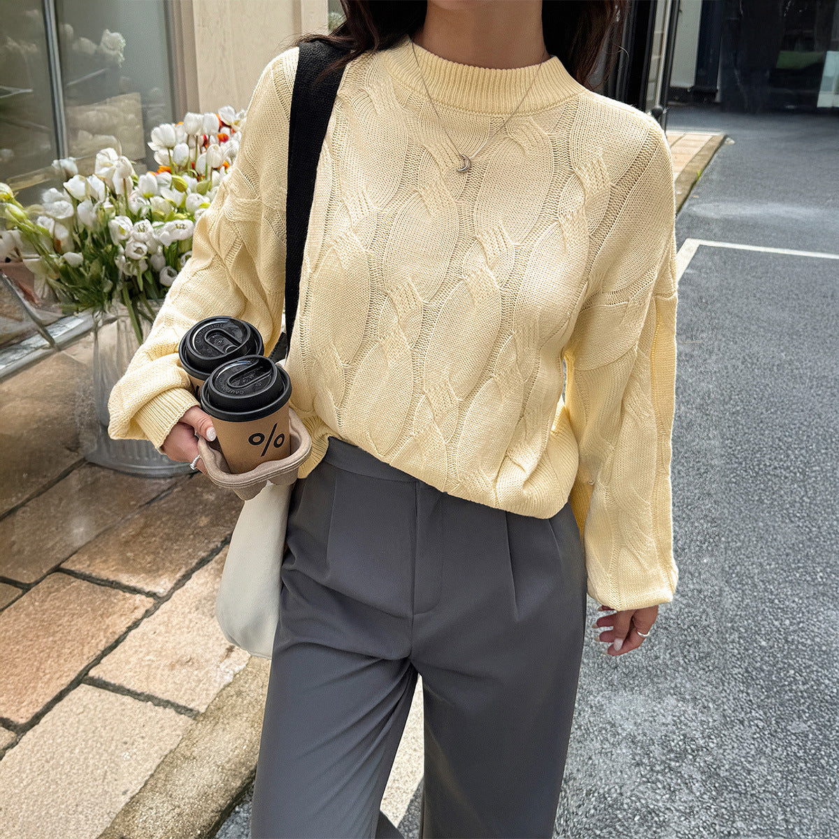 Women's Casual Simple Style Long Sleeve Bottoming Clothing