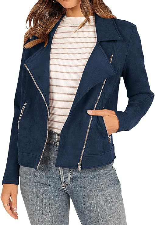 Fashion Suede Motorcycle Solid Color Zipper Shorts