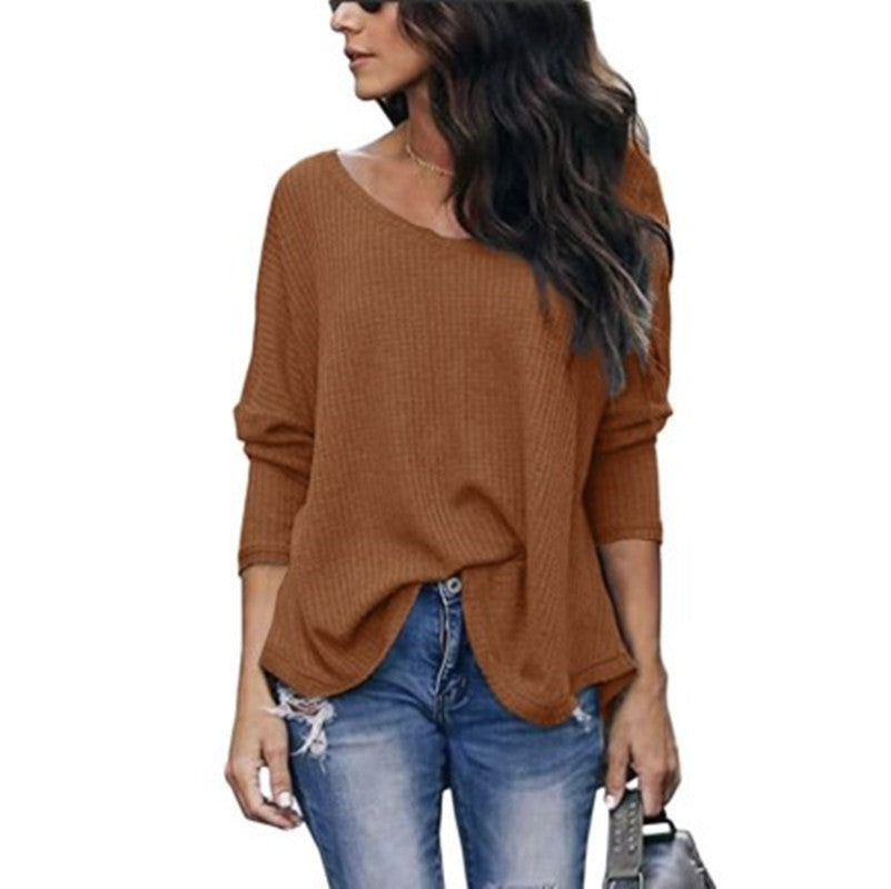 Women's Autumn Loose Long Sleeve Bottoming Shirt Plus Size