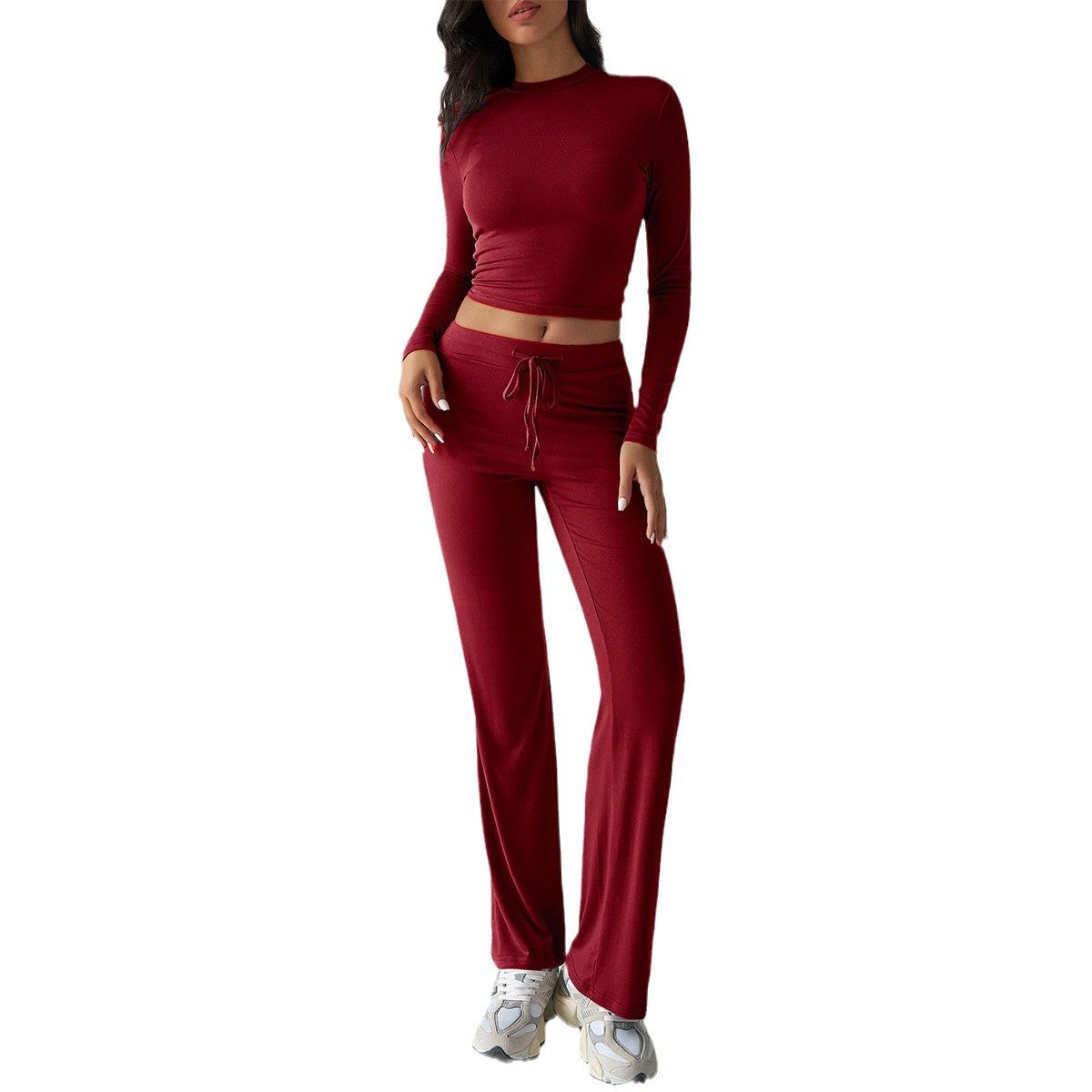 Women's Casual Sports Style Slim Long Sleeve Suits