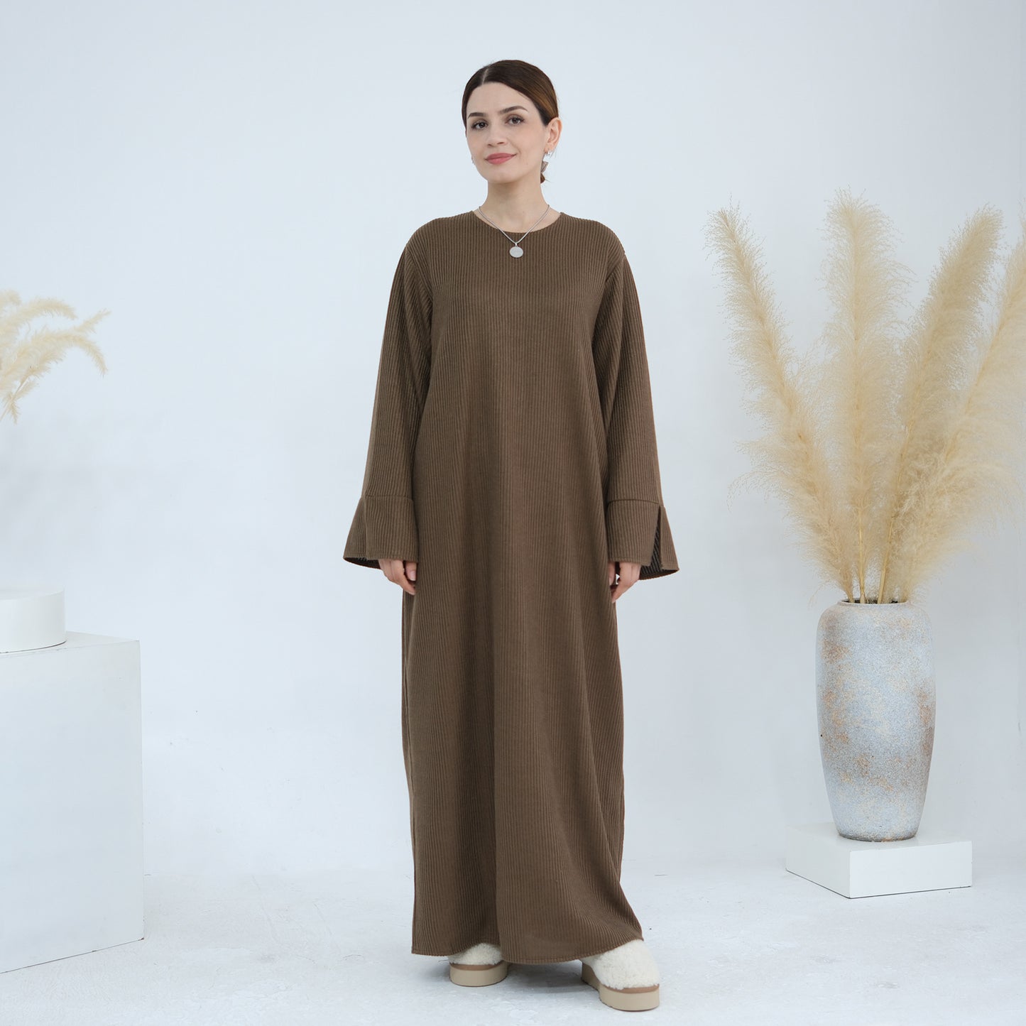 Versatile Popular Thickened Knitting Loose Dress Sweaters