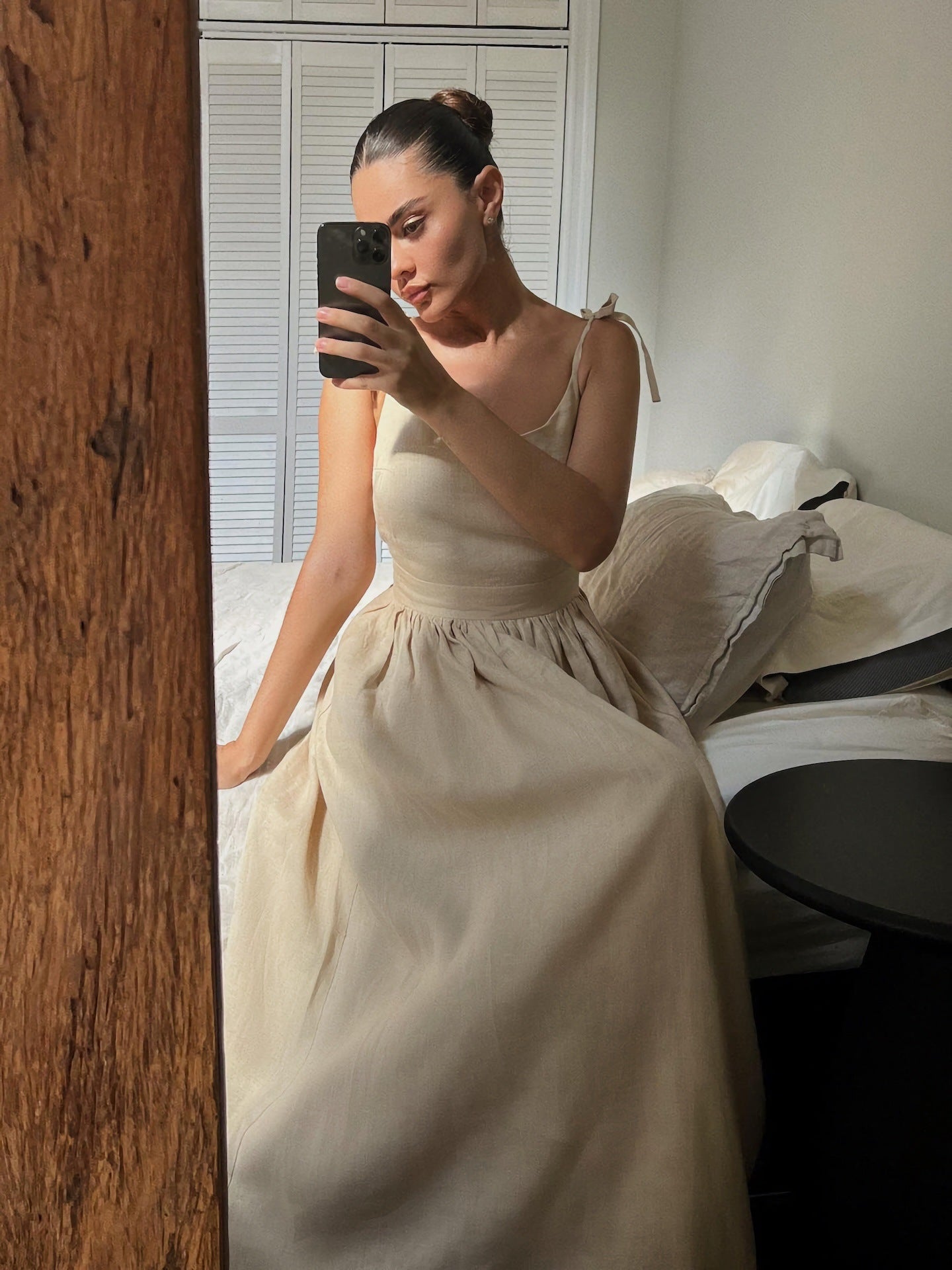 Women's Early Summer Loose Strap Backless Temperament Vacation Sexy Dress