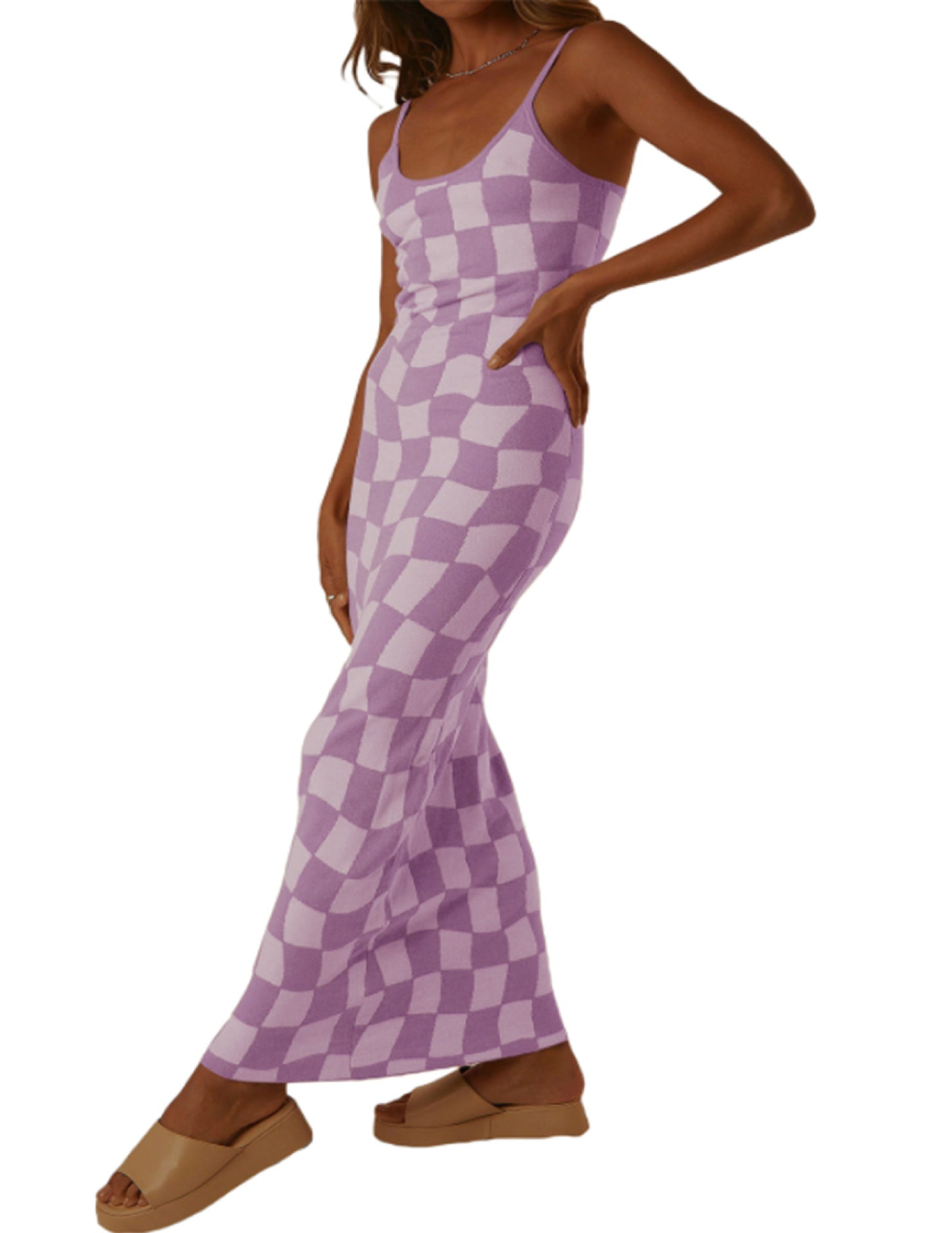 Women's Winter Fashion Sexy Style Printed Figure Flattering Long Dress
