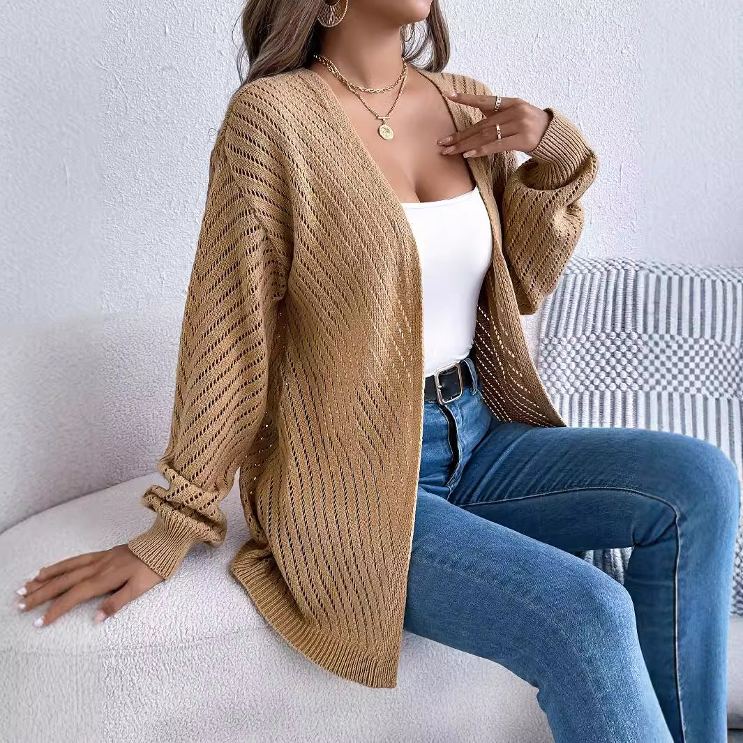 Beautiful Fashion Charming Casual Solid Color Cardigans