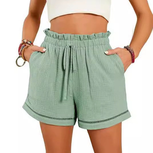 Women's Versatile Summer High Waist Loose-fitting Shorts