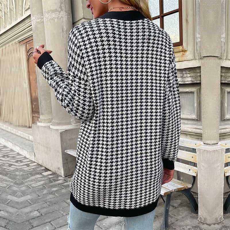 Women's Vintage Knitted Fashion Wear Mid-length For Sweaters