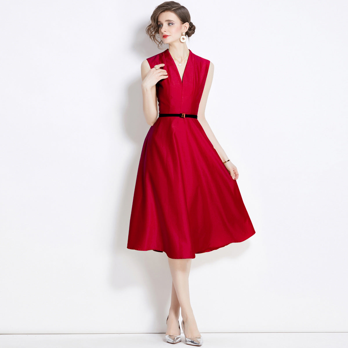 Women's Summer Elegant Adult Lady Like Woman Dresses
