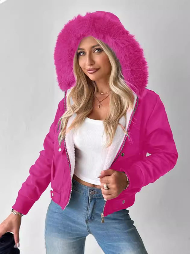 Classy Innovative Casual Thickened Plush Lining Jackets