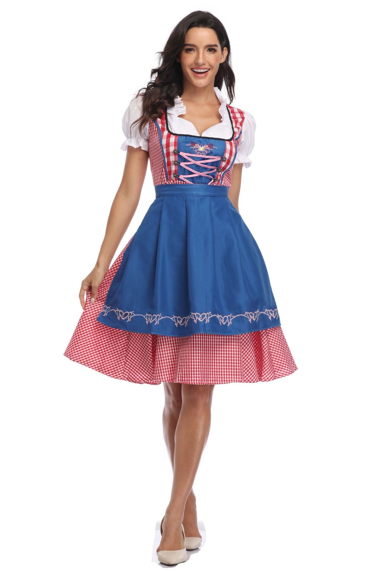 Festival Ethnic Style Banquet Activity Maid Clothing