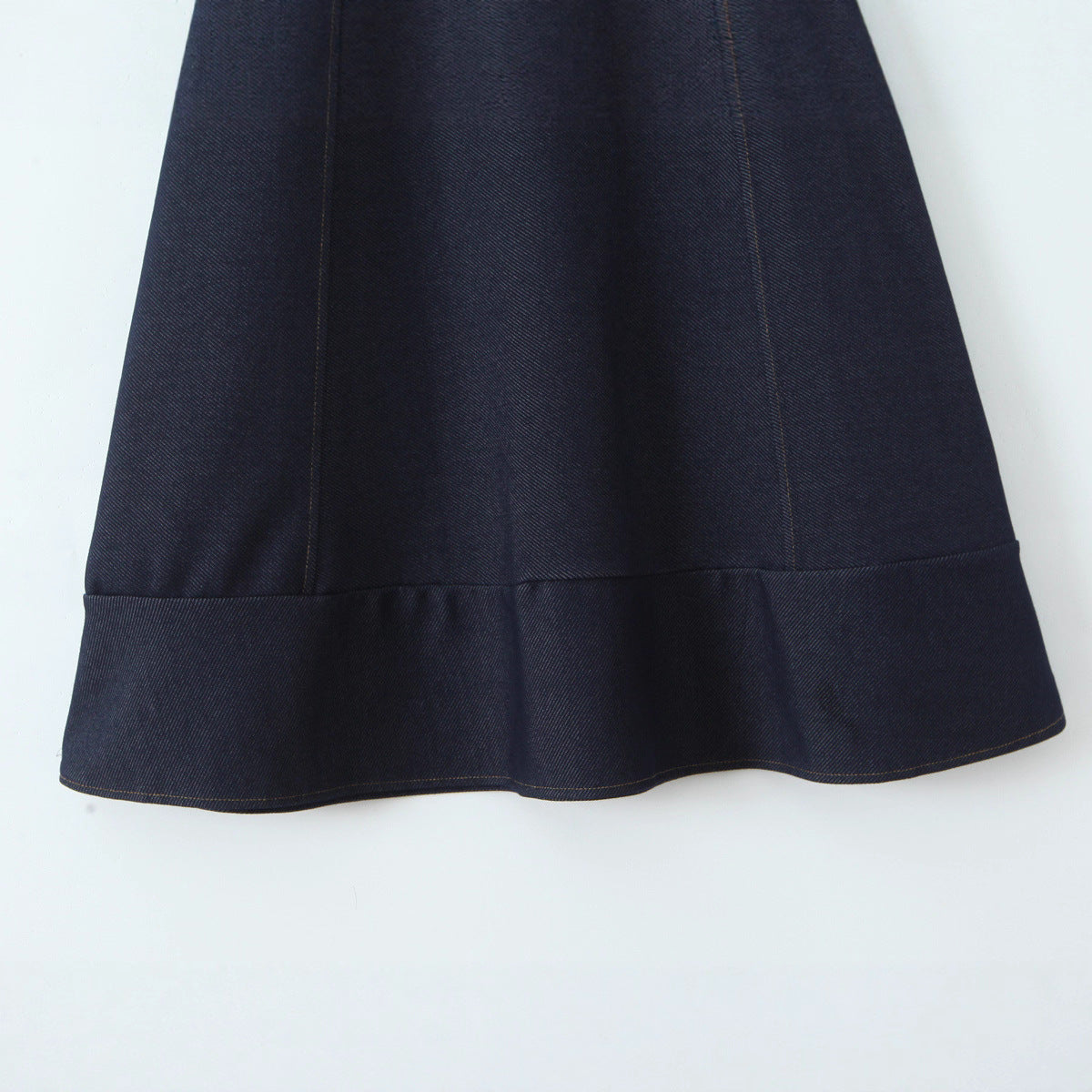 Women's Summer Waist Slimming Mid-length Elegant Denim Dresses