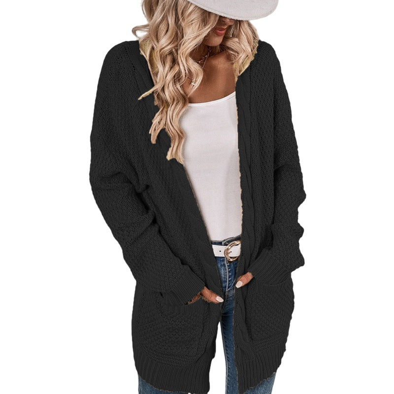 Beautiful Popular Glamorous Women's Twisted Rope Women's Sweater