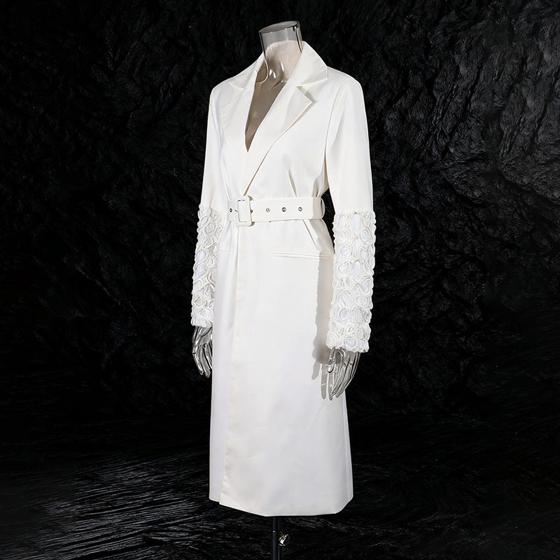 Women's British Style Elegant Long Trench Autumn Coats