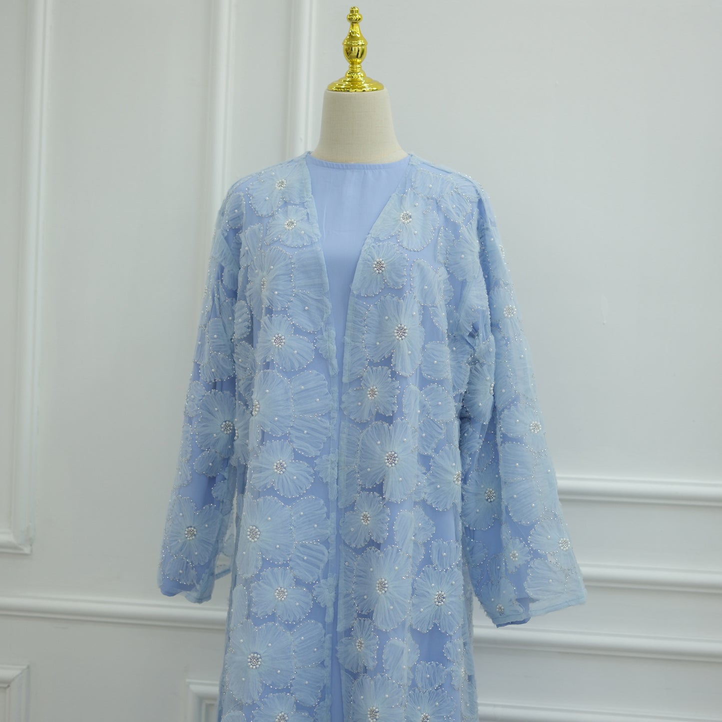 Classic Popular Stylish Three-dimensional Flower Beaded Dresses