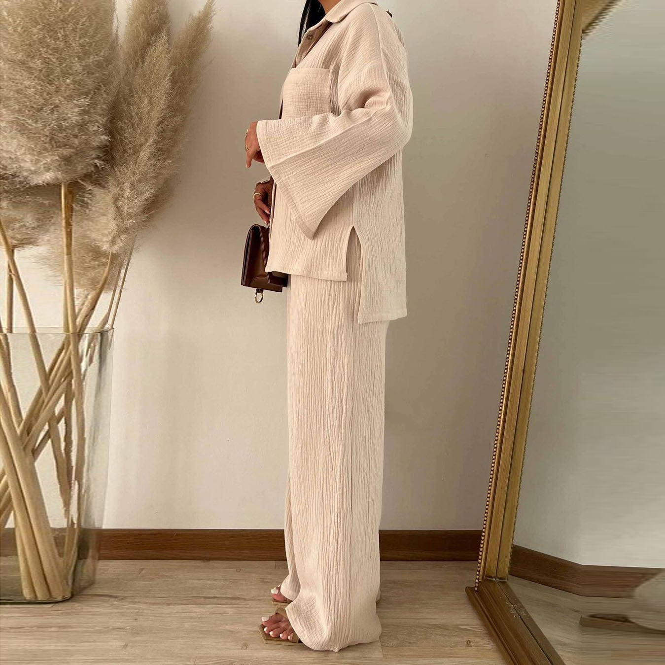 Women's Autumn Fashion Long Sleeve Shirt High Suits