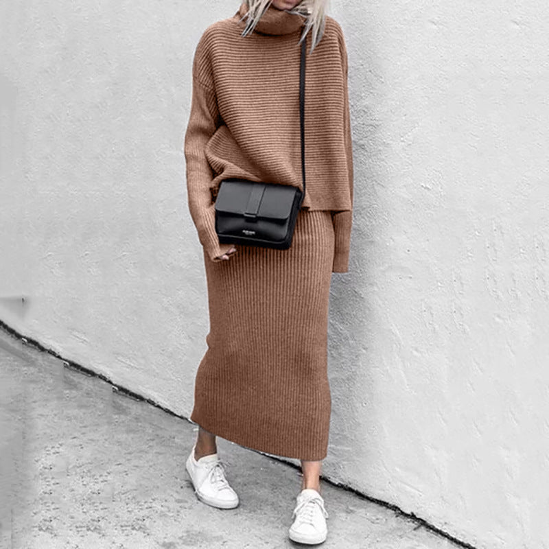 Women's Autumn Casual Loose Fashion Long Two-piece Suits