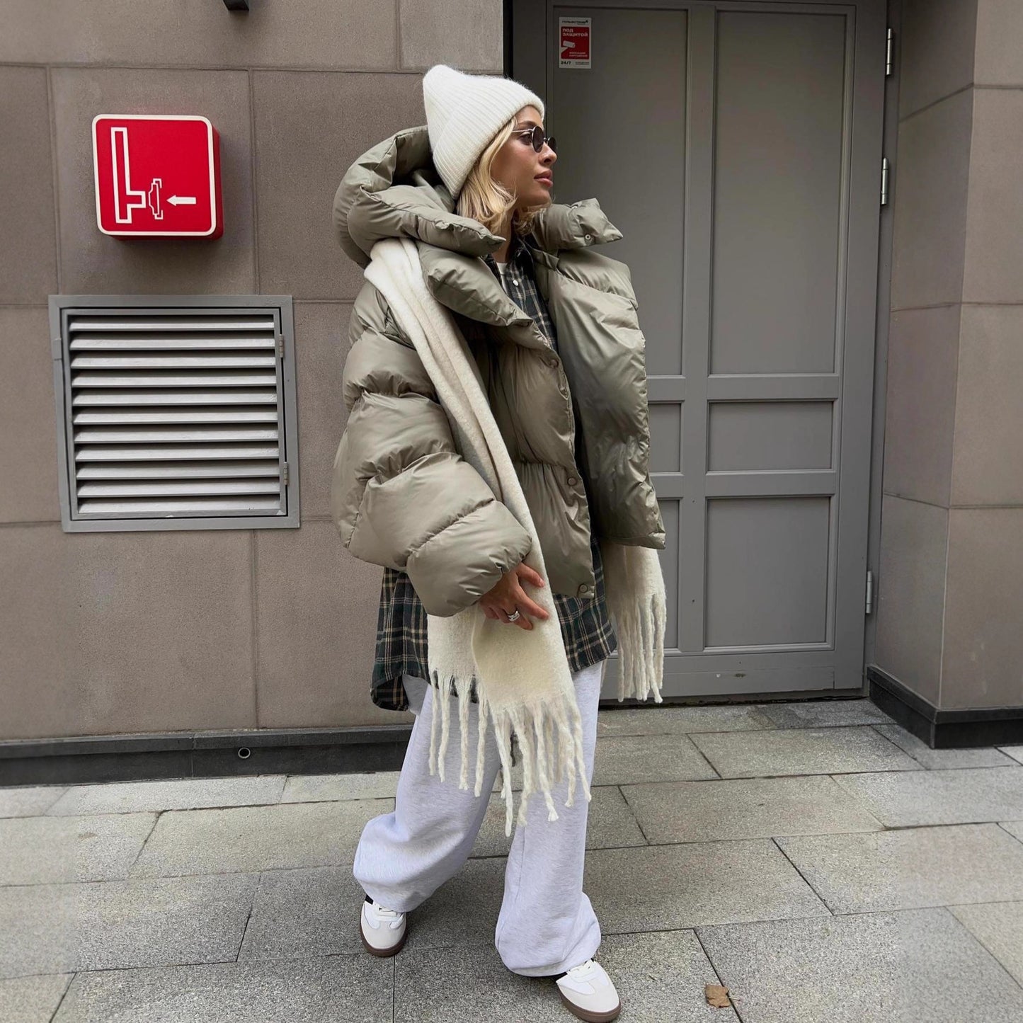 Women's Bread Trendy Padded Cotton Hooded Winter Coats