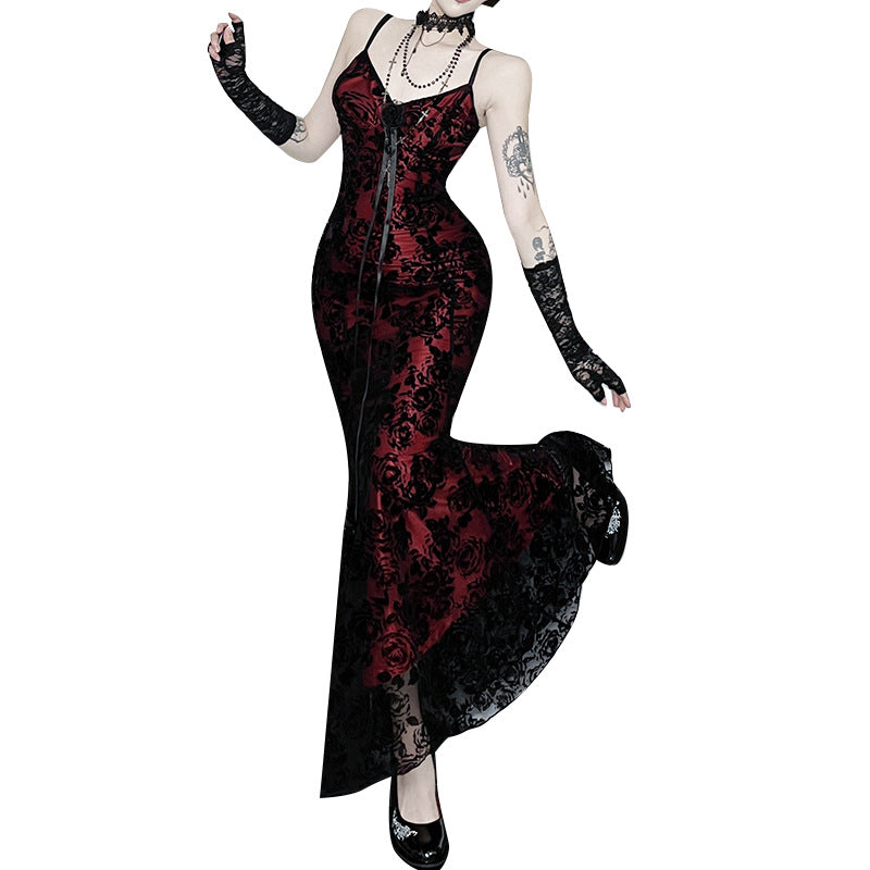 Women's Suspender Dress Autumn Versatile Personality Sexy Dresses