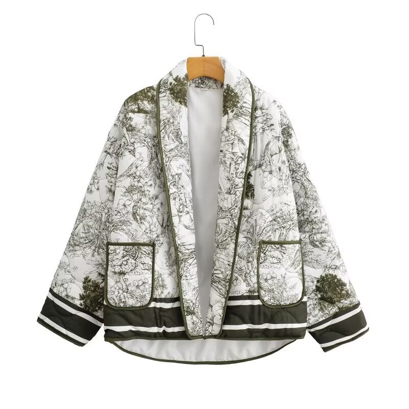 Women's Attractive Trendy Charming Classic Printed Coats