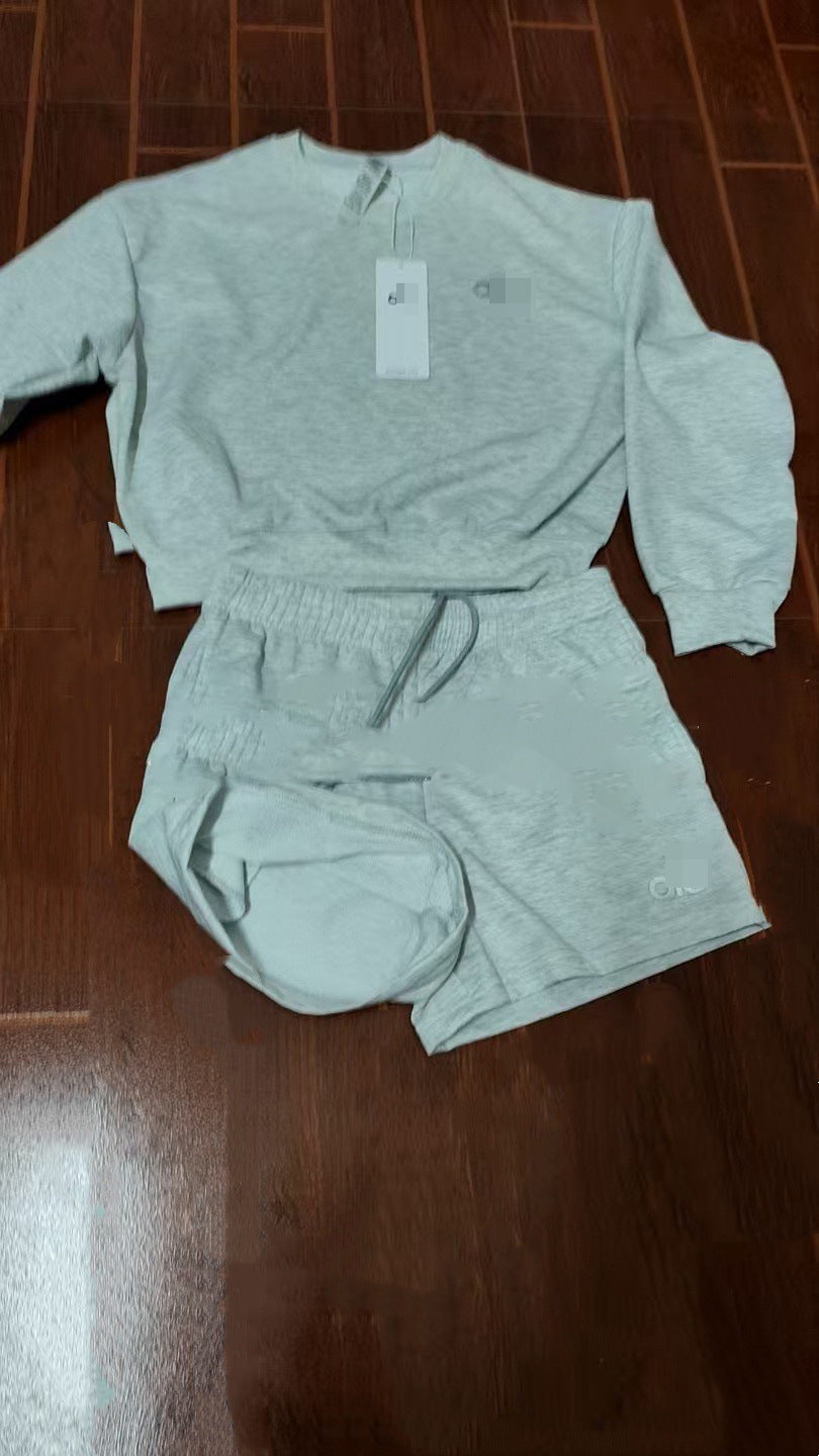 Women's & Men's Elastic Waist Sports Fashion Casual Suit