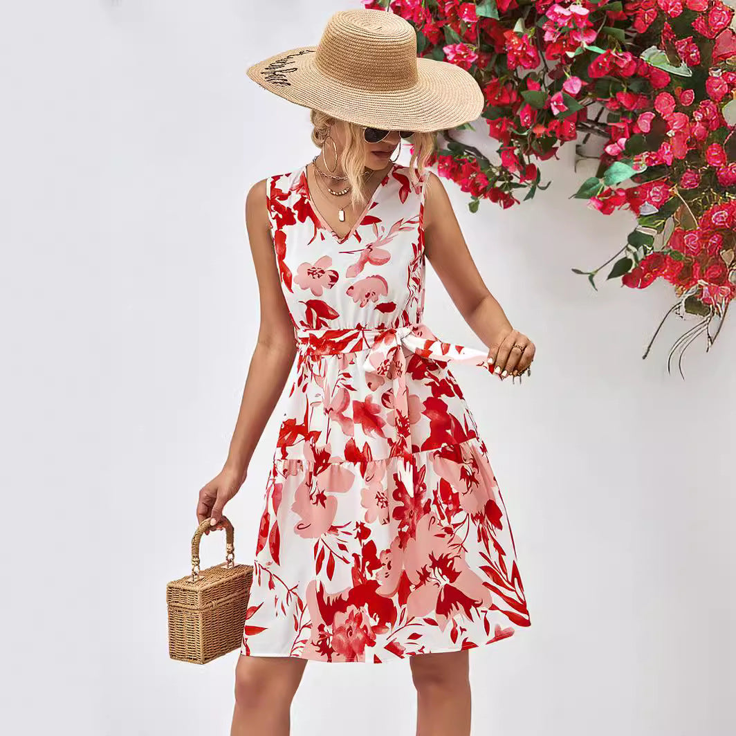 Glamorous Popular Charming Attractive Women's Sleeveless Dress