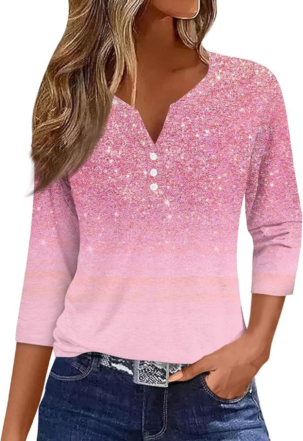 Women's New T-shirt Printed Short-sleeved Source Blouses