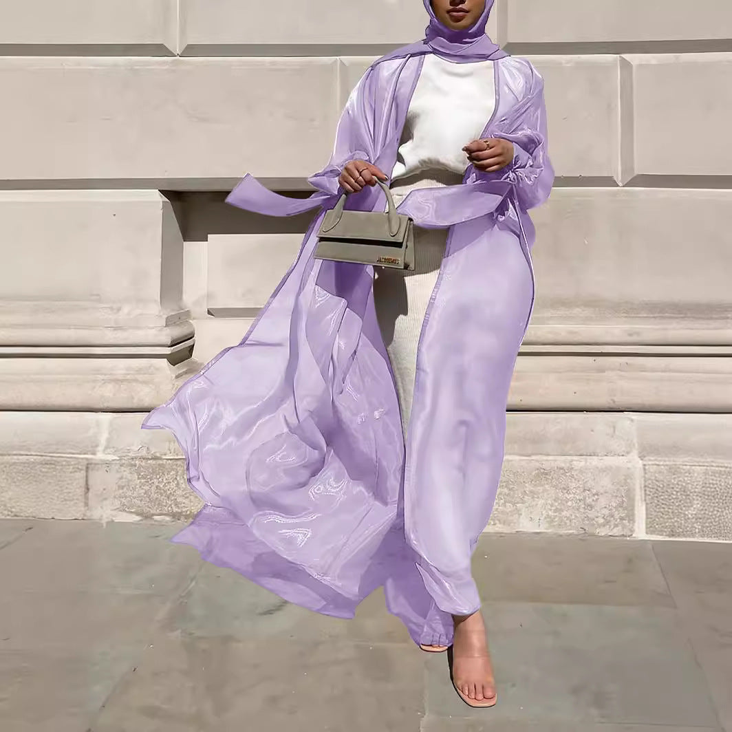 Style Fashion Graceful Puff Sleeve Summer Dress