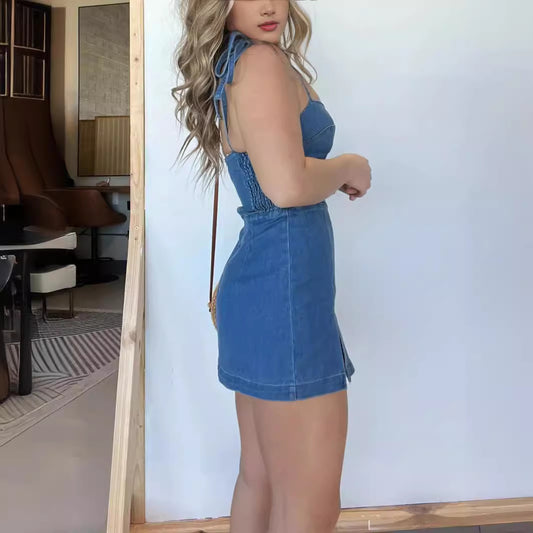 Women's Summer Hot Fashion Slim Fit Slit Dresses