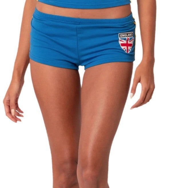 Women's Summer Fashion Letters Printed Sports Hot Shorts