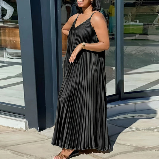 Large Casual Suspender Dress Summer Loose Dresses