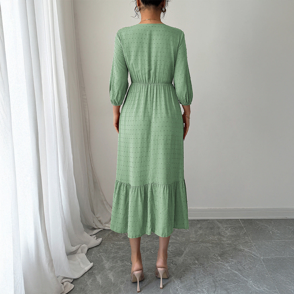 Comfortable Women's Casual Holiday Fashion Long Dress