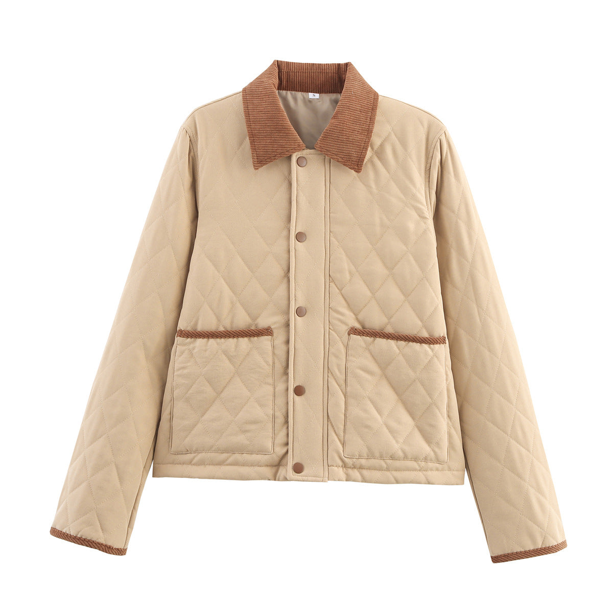 New Classy Summer Comfortable Quilted Pocket Coats