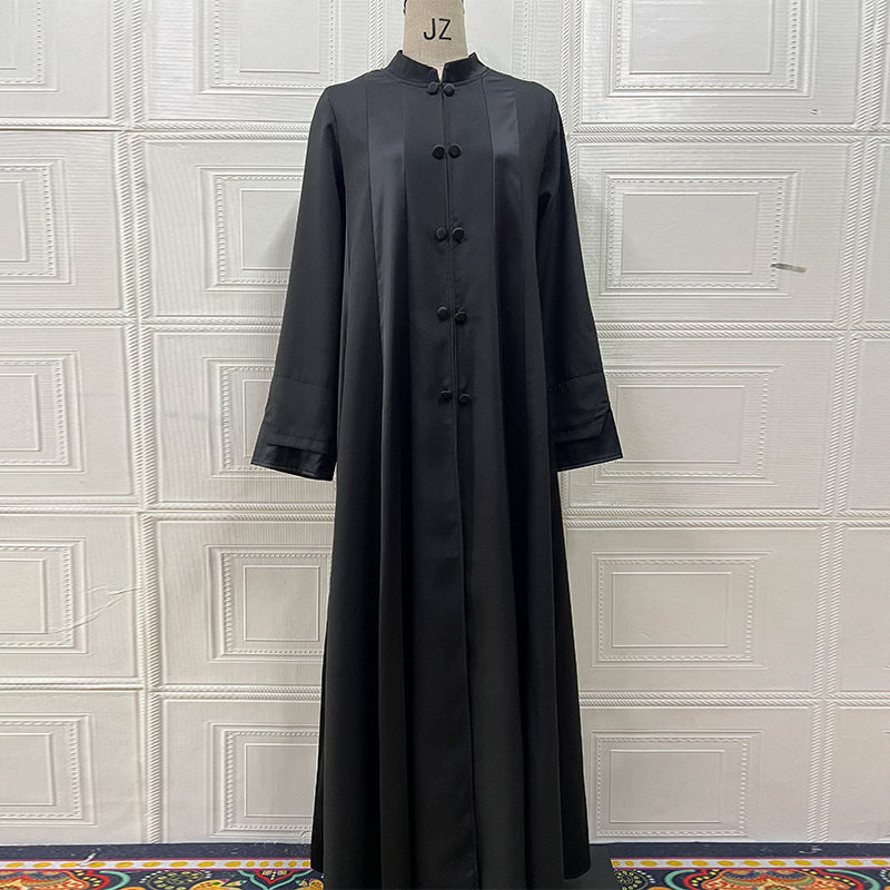 Women's Spring Loose Multicolor Long Dress Outside Coats
