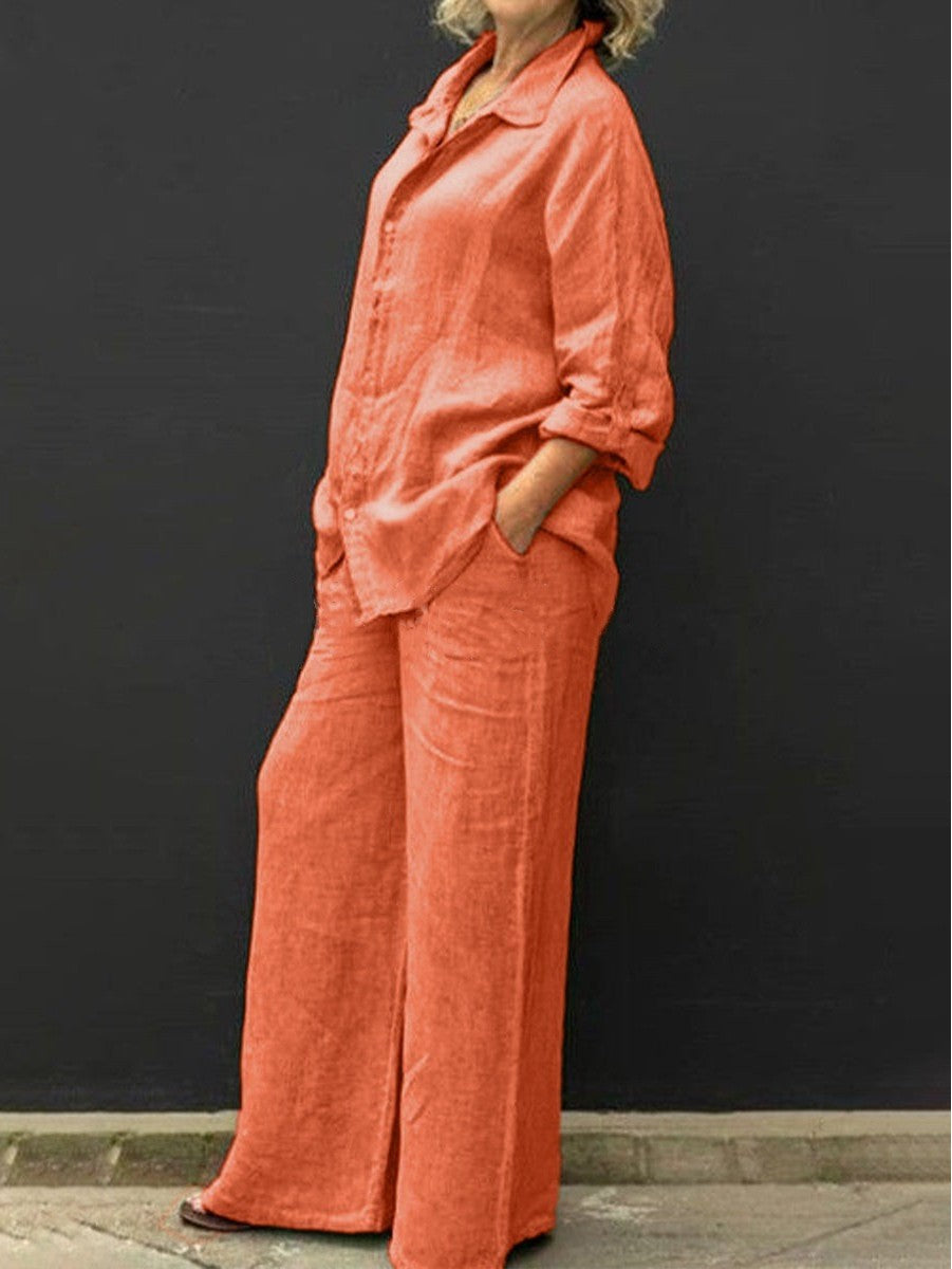Women's Innovative Shirt Outfit Casual Urban Suits