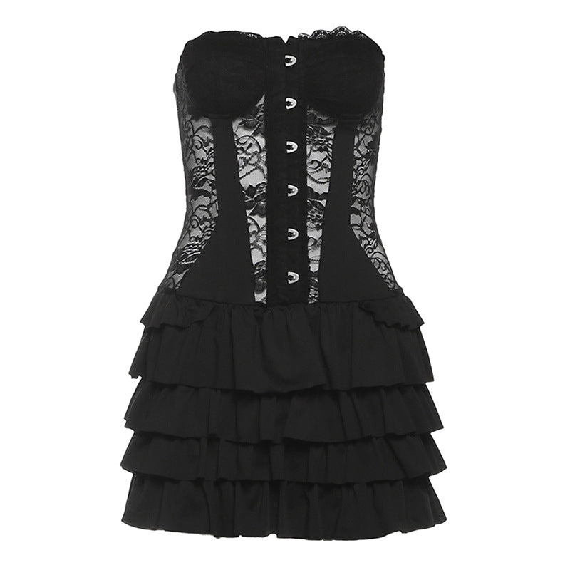 Sleeveless Tube Slim Fit Sexy Trendy Dresses
