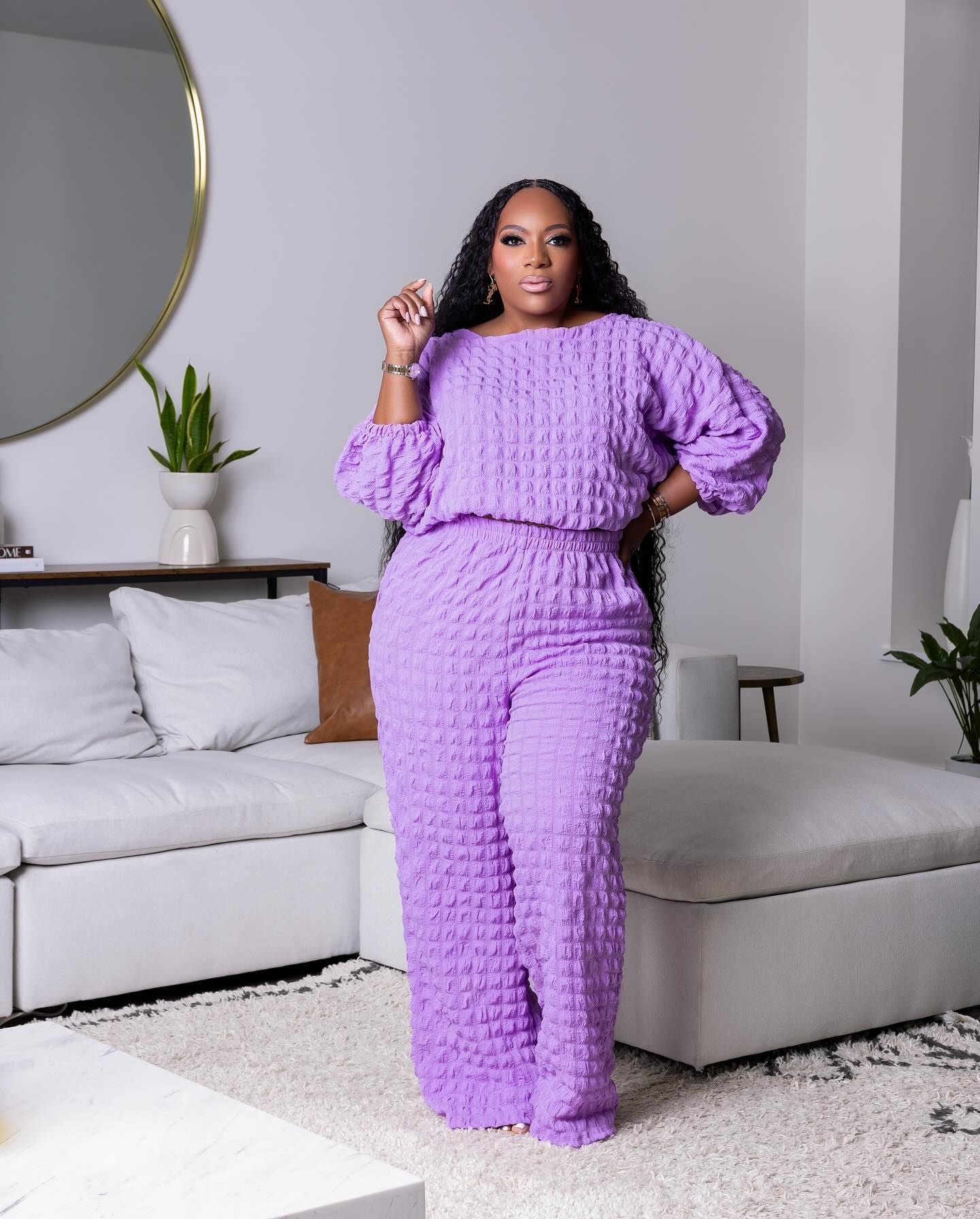 Attractive Fashion Casual Comfortable Loose Two-piece Suits