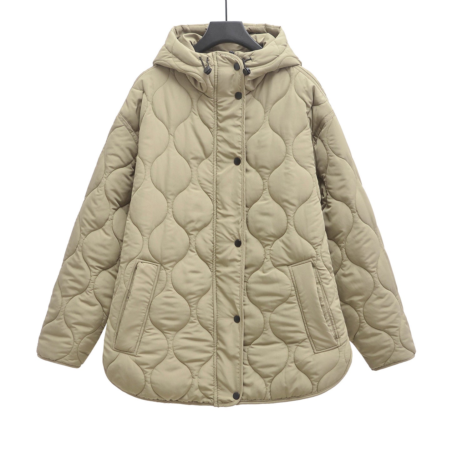 American Winter Hot Hooded Long Sleeve Cotton Coats