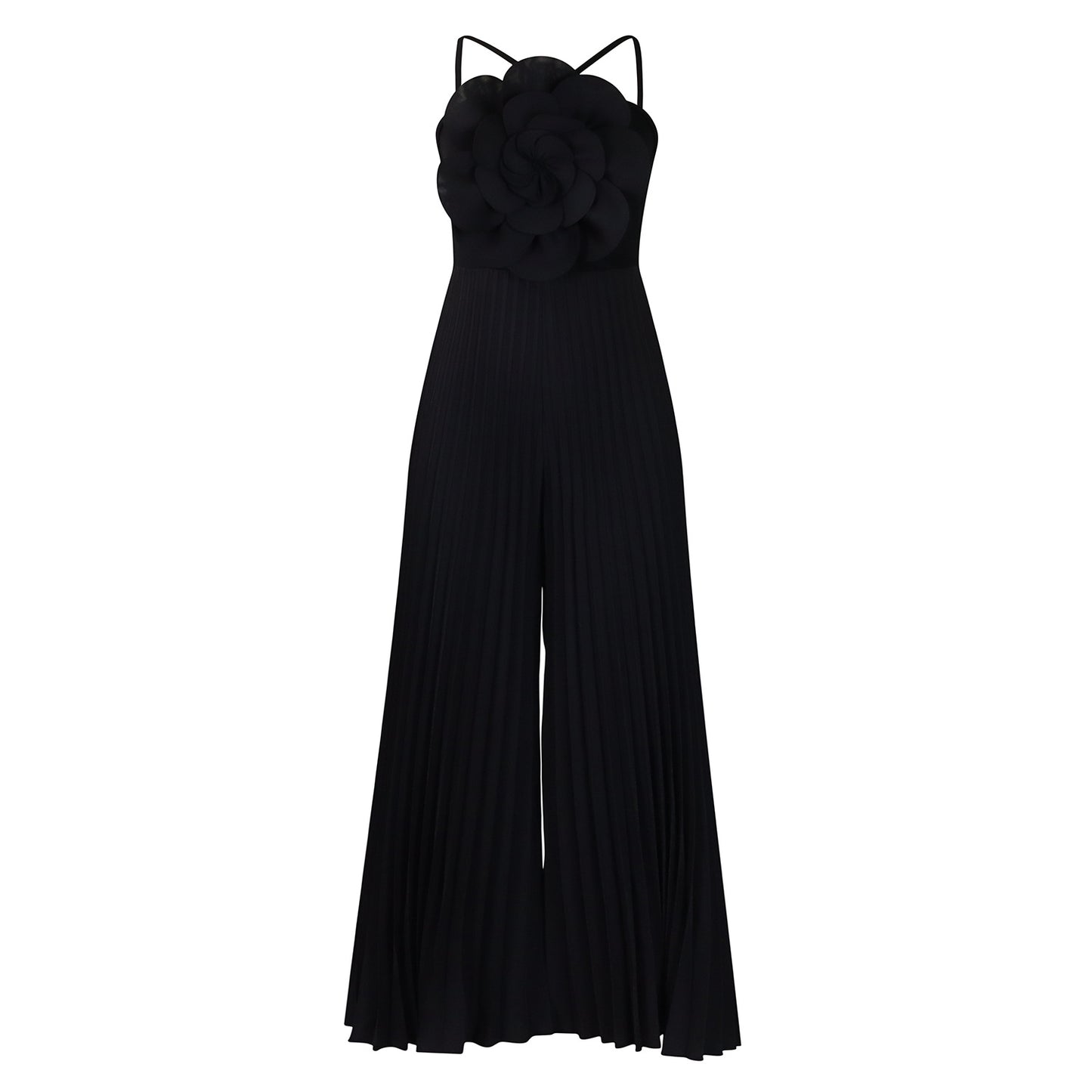 Women's Fashion Sexy Tag Large Flower Solid Pants