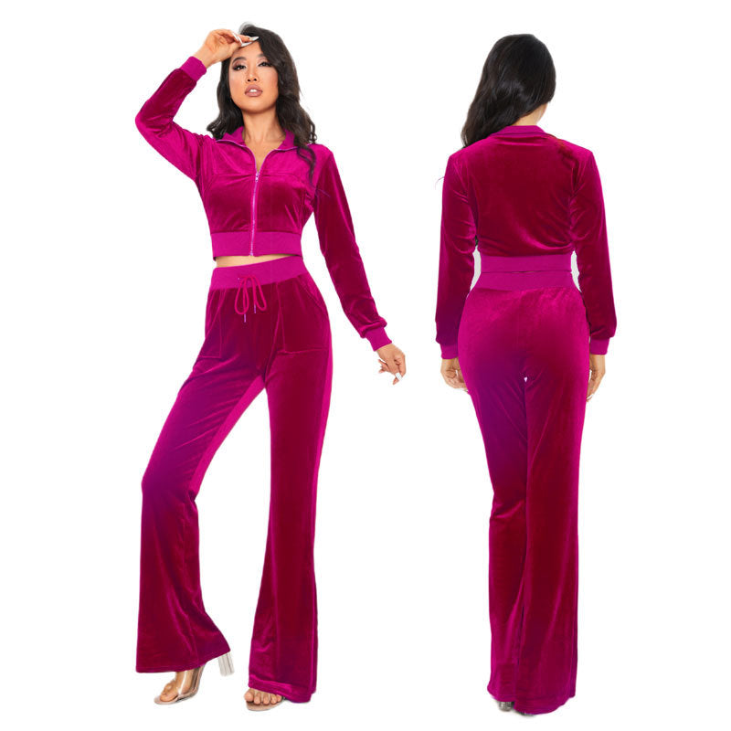 Women's Autumn Casual Fashion Veet Slim Fit Suits